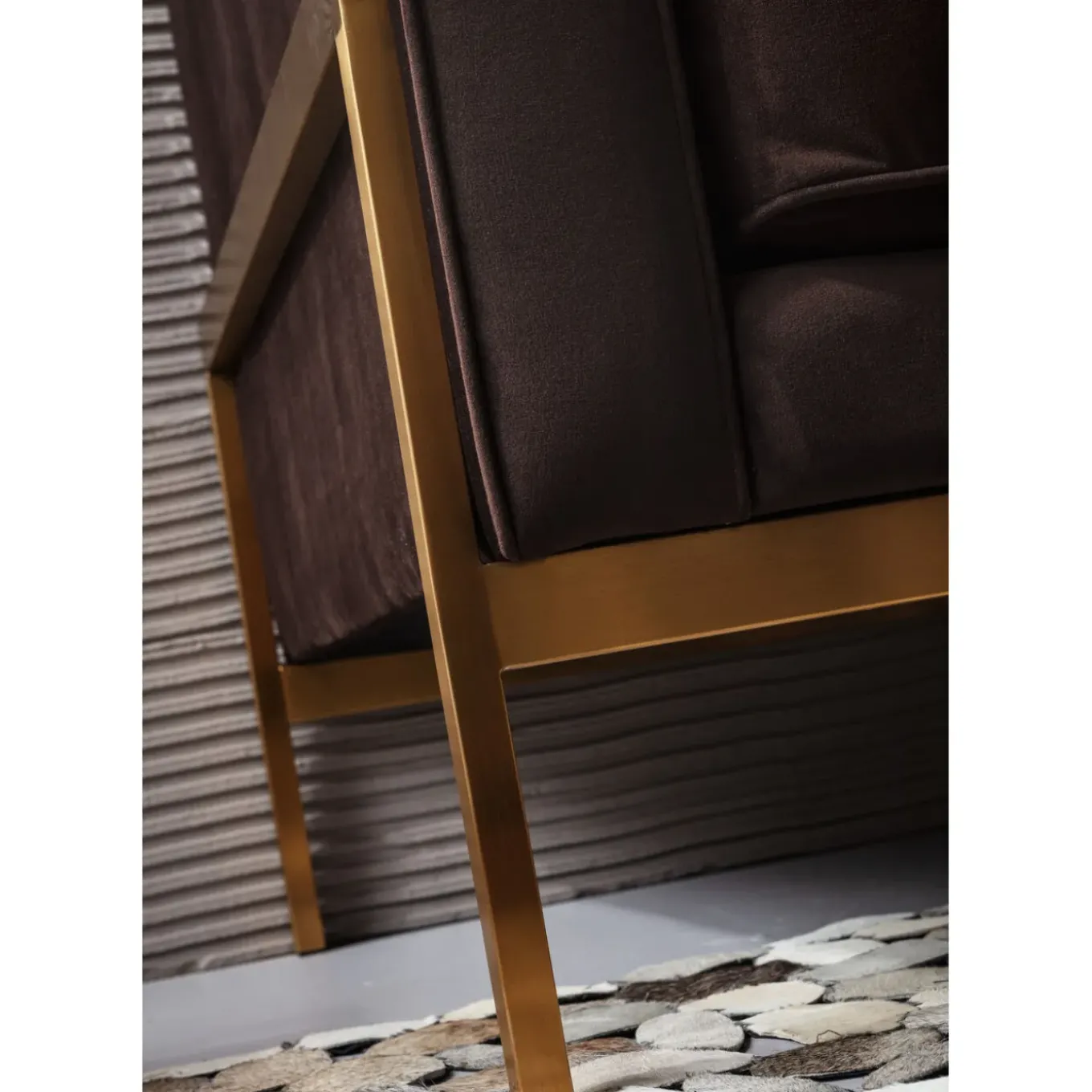 Fauteuil Loft Marron