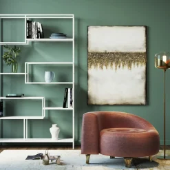 Fauteuil Lofty Snake Mauve