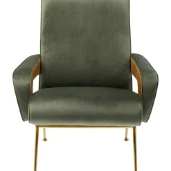 Fauteuil Luna Haut Dossier Vert