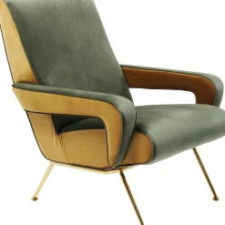 Fauteuil Luna Haut Dossier Vert
