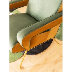 Fauteuil Luna Haut Dossier Vert