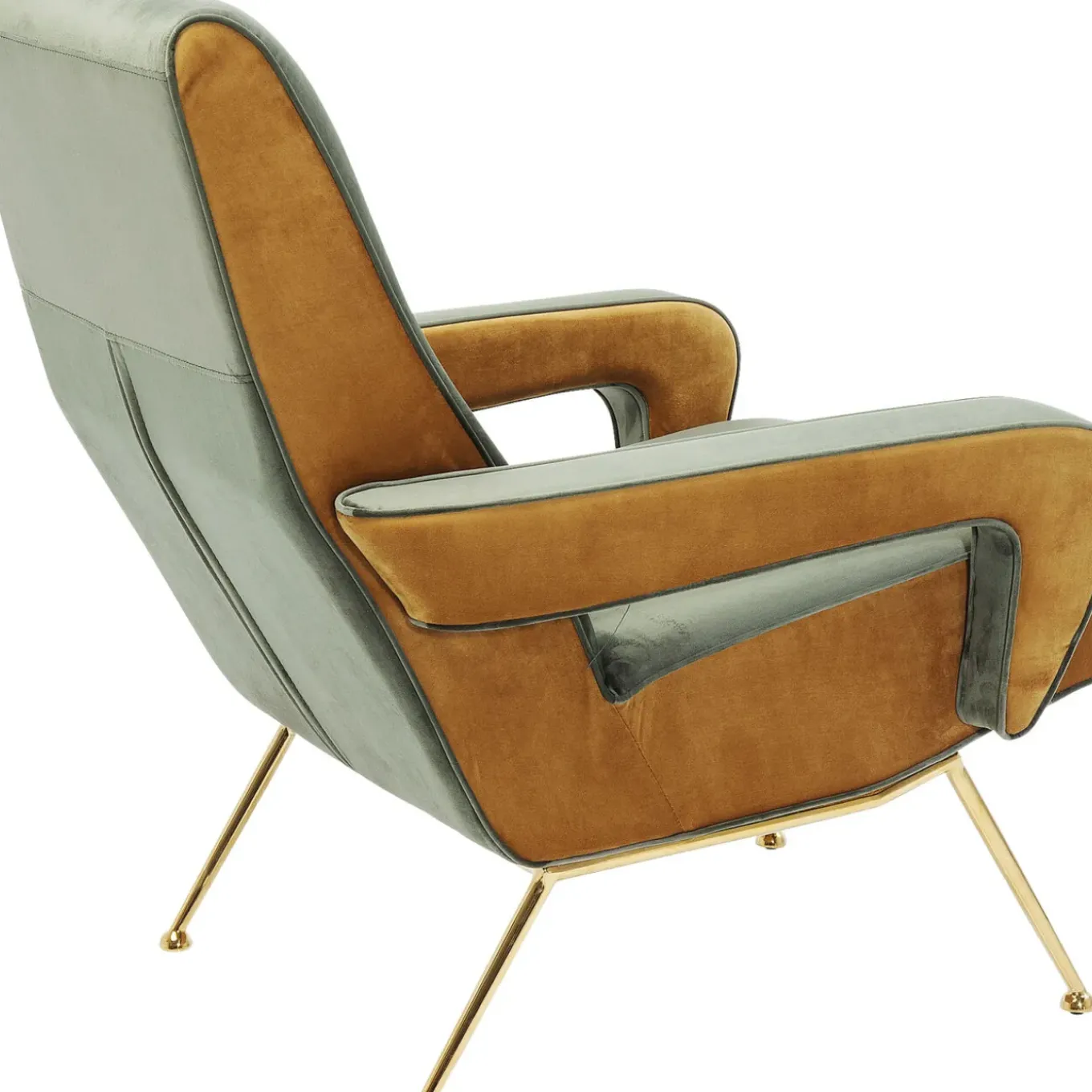 Fauteuil Luna Haut Dossier Vert