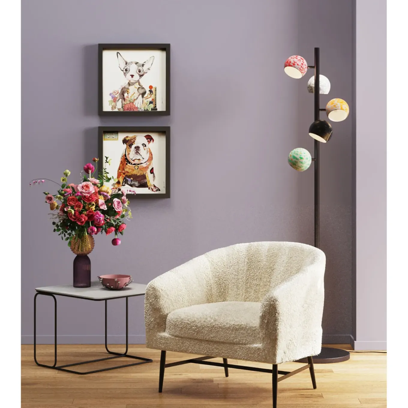 Fauteuil Marylin Blanc