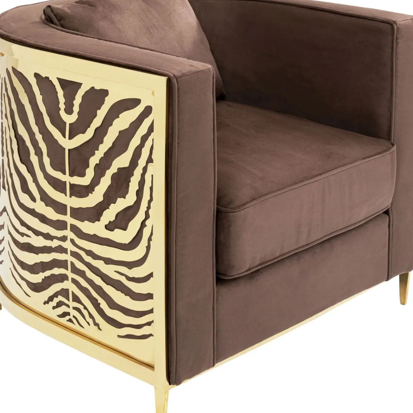 Fauteuil Matteo Marron