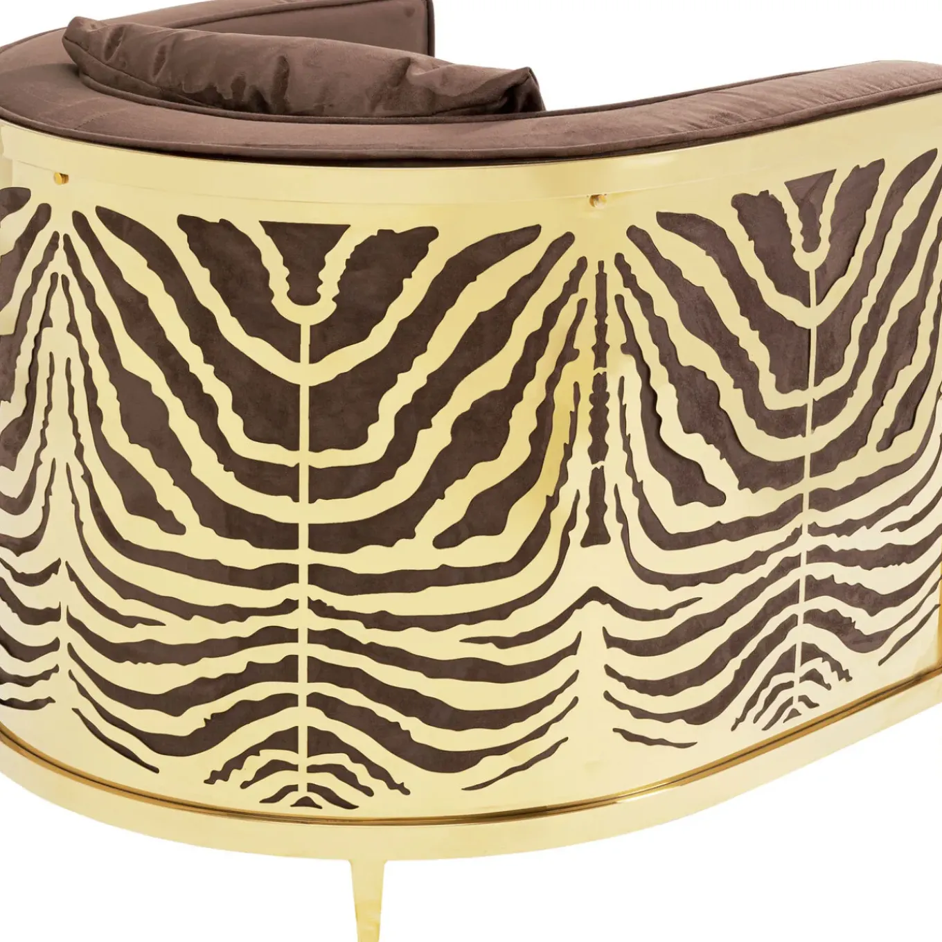 Fauteuil Matteo Marron