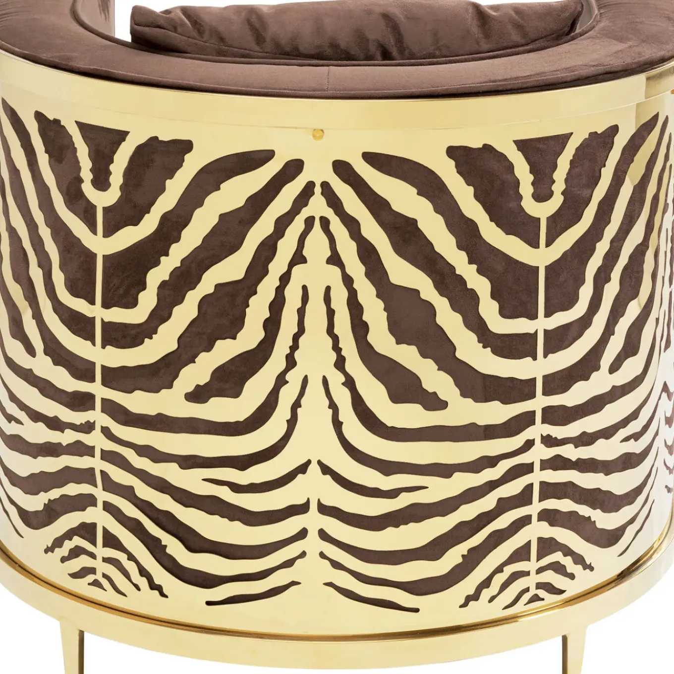 Fauteuil Matteo Marron