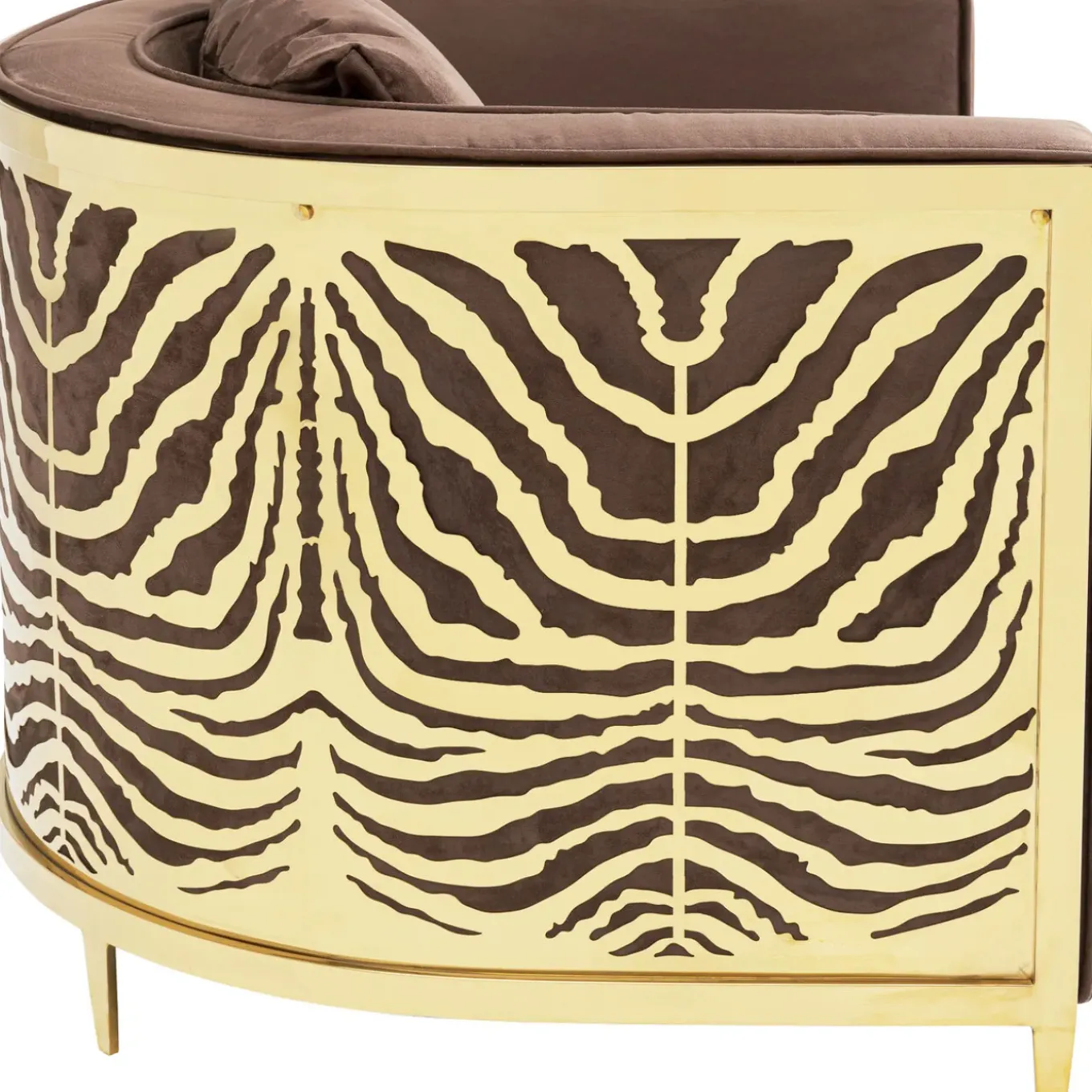 Fauteuil Matteo Marron