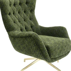 Fauteuil Pivotant Bellini Vert