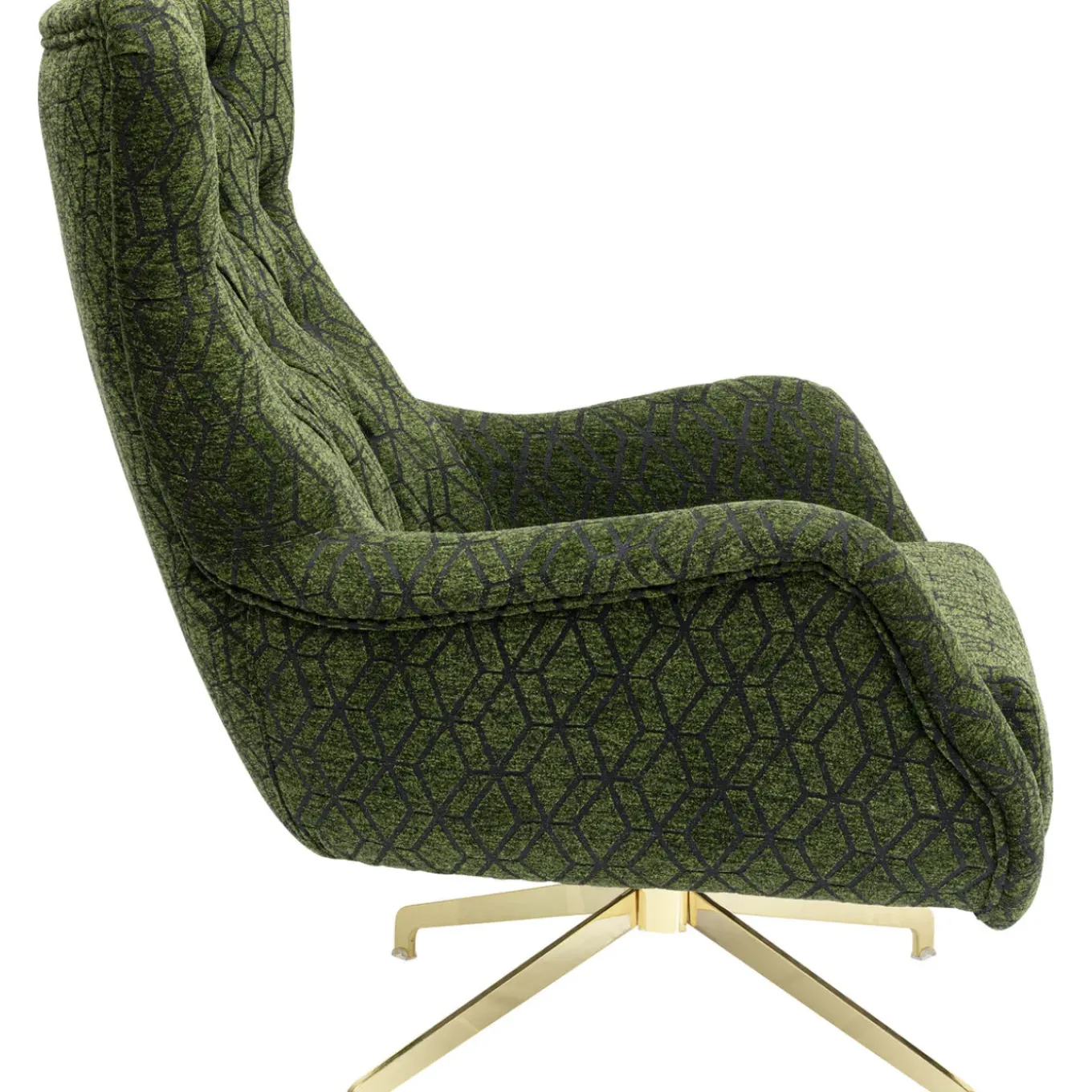 Fauteuil Pivotant Bellini Vert