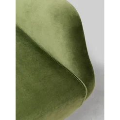 Fauteuil Pivotant Bellissima Velours Vert