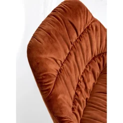 Fauteuil Pivotant Bristol Rouge Rouille