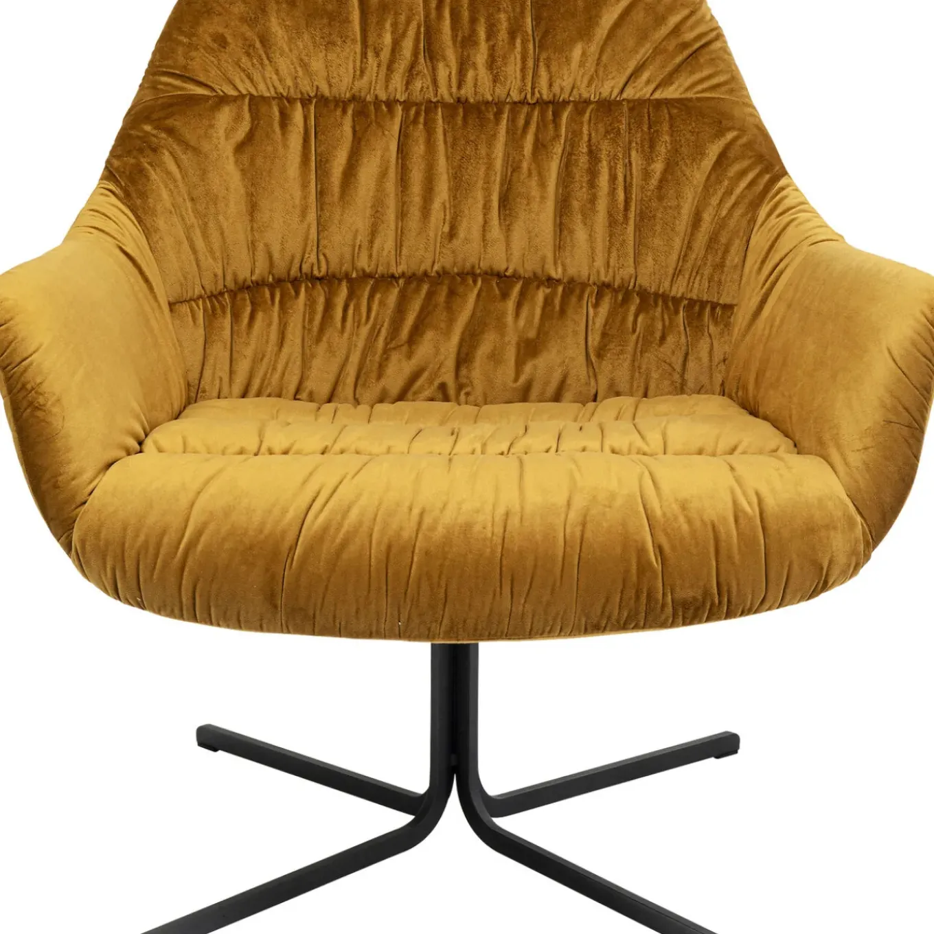 Fauteuil Pivotant Bristol Jaune