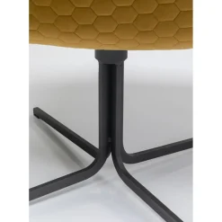Fauteuil Pivotant Bristol Jaune