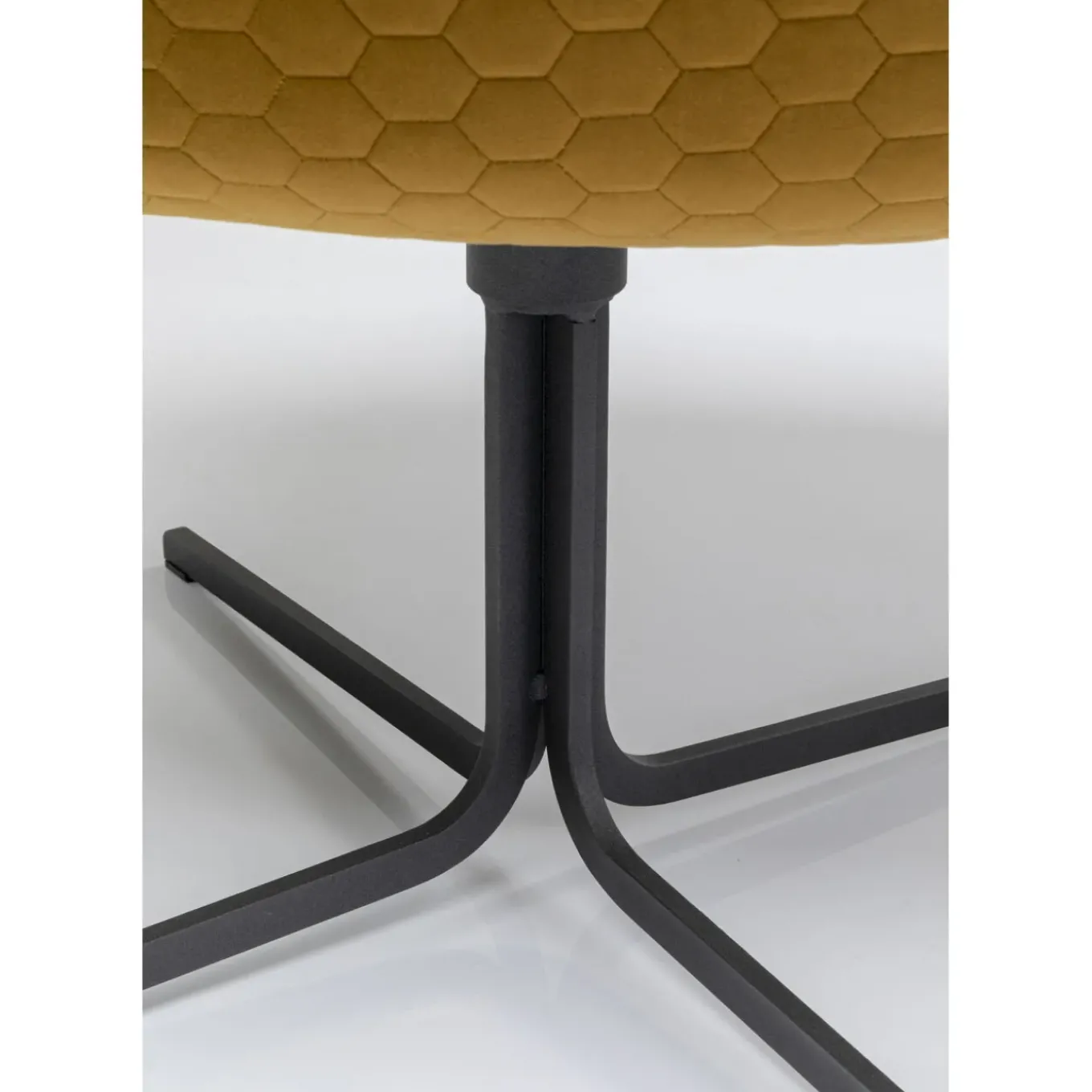 Fauteuil Pivotant Bristol Jaune