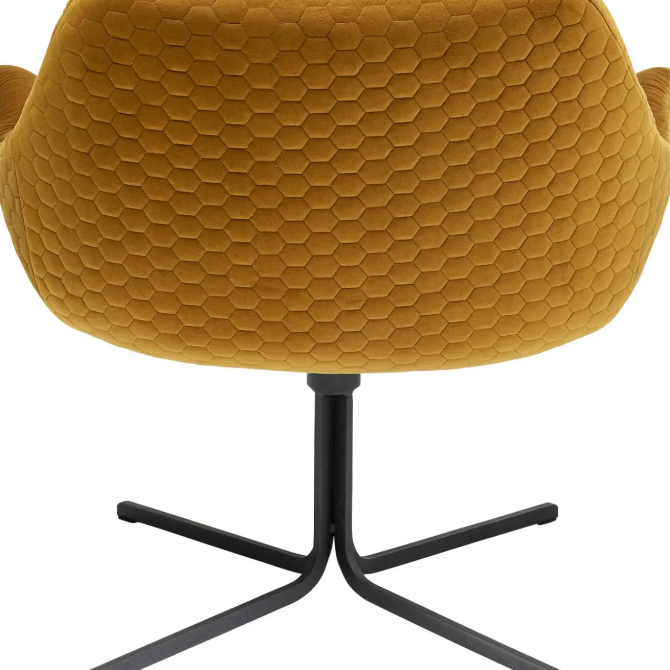 Fauteuil Pivotant Bristol Jaune
