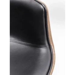 Fauteuil Pivotant Club Noyer