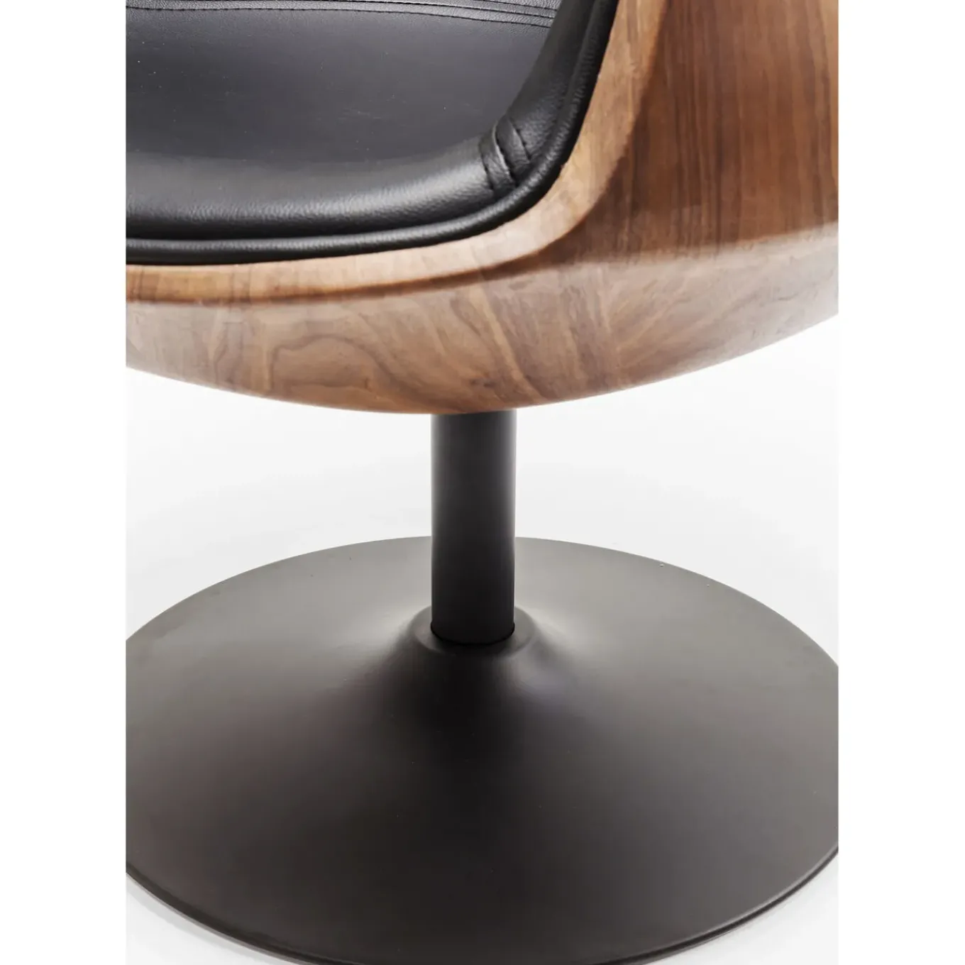Fauteuil Pivotant Club Noyer