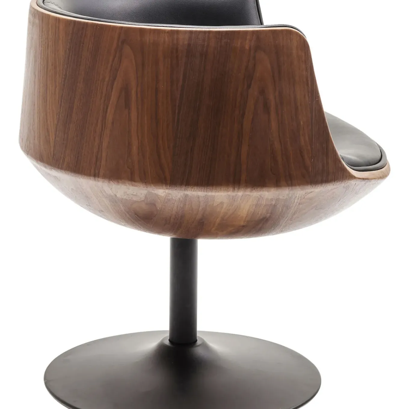 Fauteuil Pivotant Club Noyer