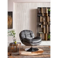 Fauteuil Pivotant Cosy Gris