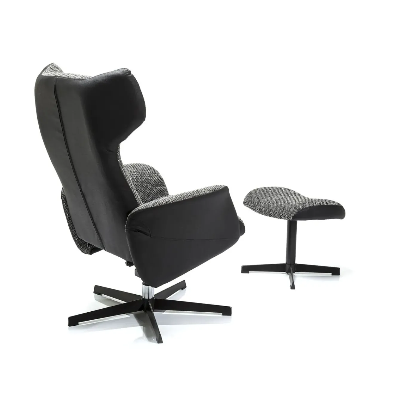 Fauteuil Pivotant Et Repose-Pieds Ohio Salt And Pe