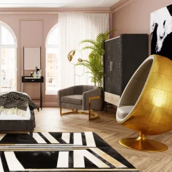 Fauteuil Pivotant Eye Ball Laiton