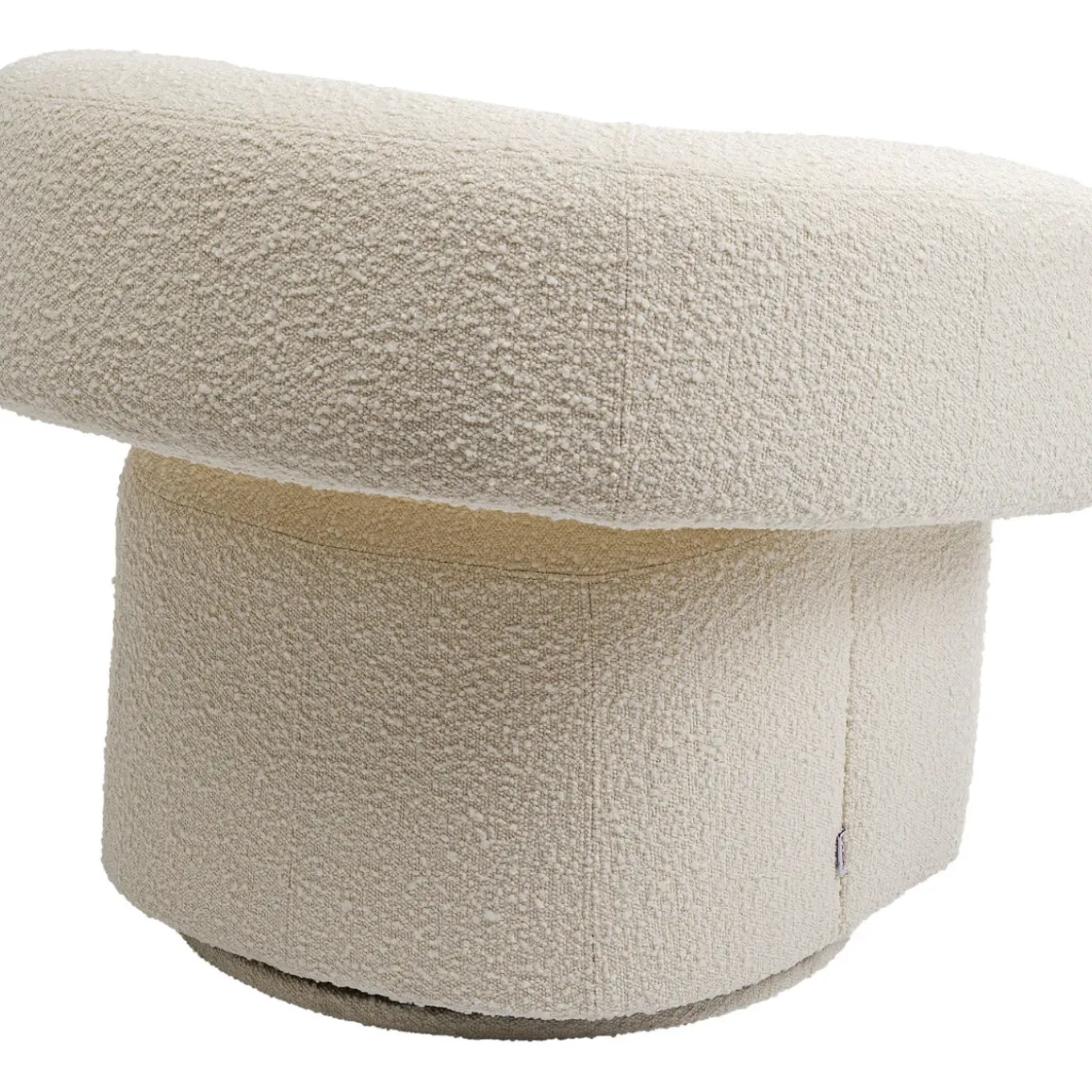 Fauteuil Pivotant Maye Creme