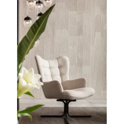 Fauteuil Pivotant Oscar Creme