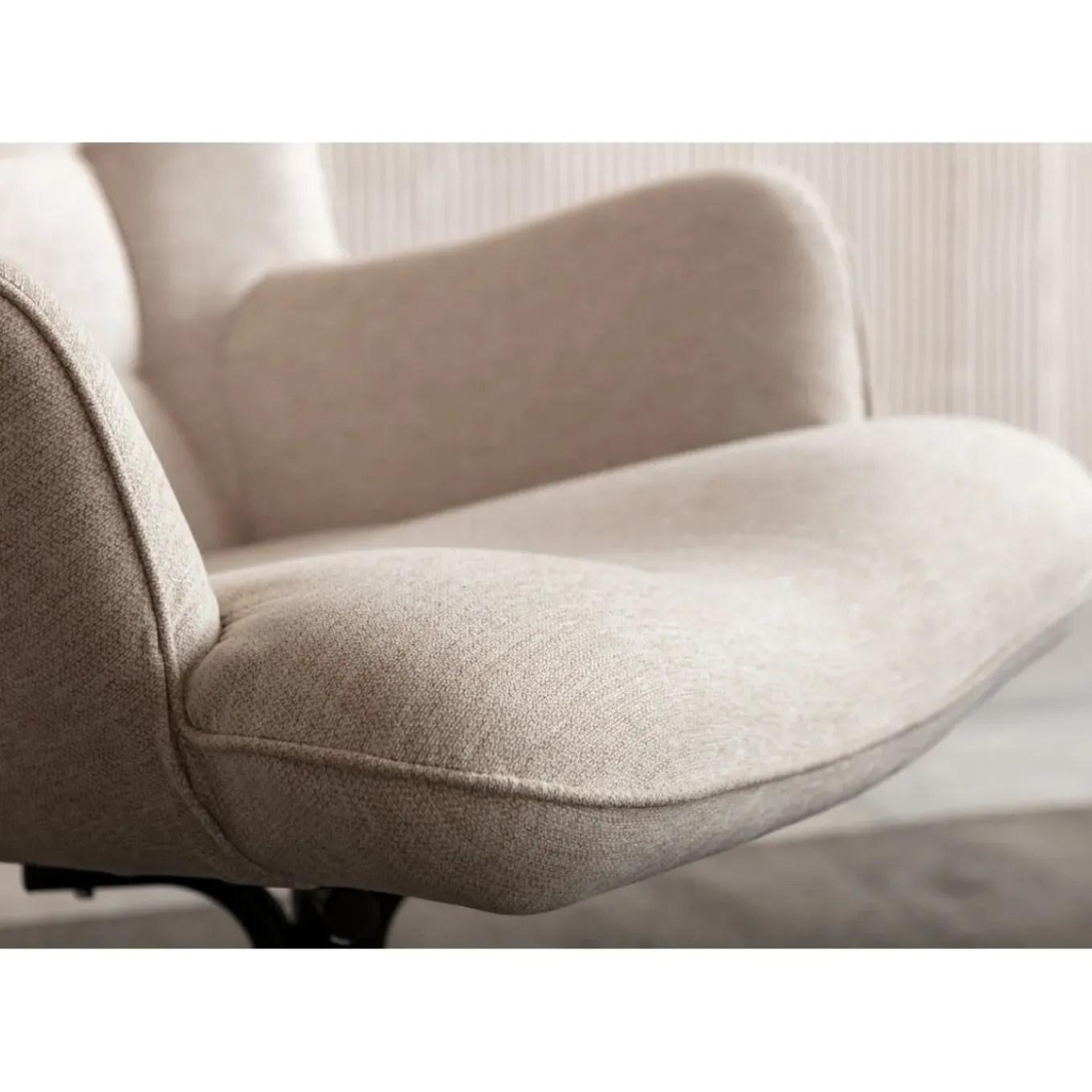 Fauteuil Pivotant Oscar Creme