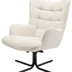 Fauteuil Pivotant Oscar Creme