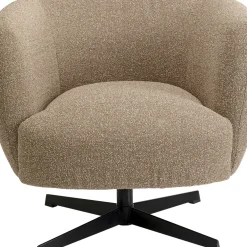 Fauteuil Pivotant Peony Beige