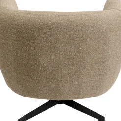 Fauteuil Pivotant Peony Beige