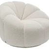 Fauteuil Pivotant Peppo Lounge Blanc