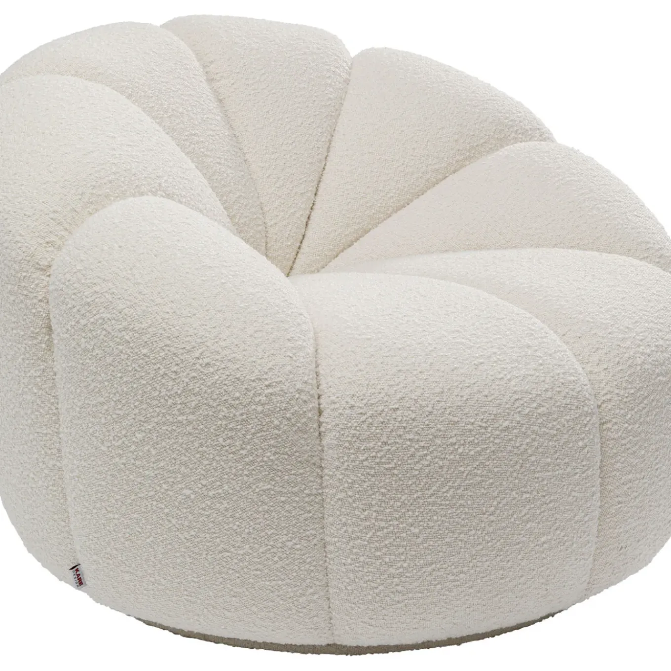 Fauteuil Pivotant Peppo Lounge Blanc