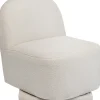 Fauteuil Pivotant Ted Creme