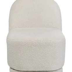 Fauteuil Pivotant Ted Creme