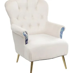 Fauteuil Portrait Creme
