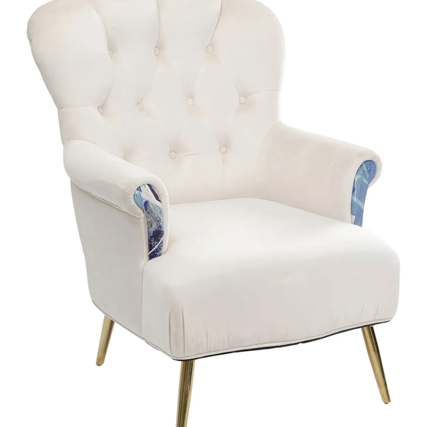 Fauteuil Portrait Creme