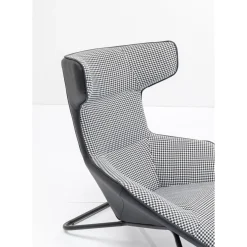 Fauteuil Relax Granada Noir-Blanc
