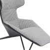 Fauteuil Relax Granada Noir-Blanc