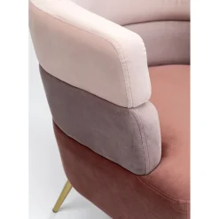 Fauteuil Sandwich Mauve