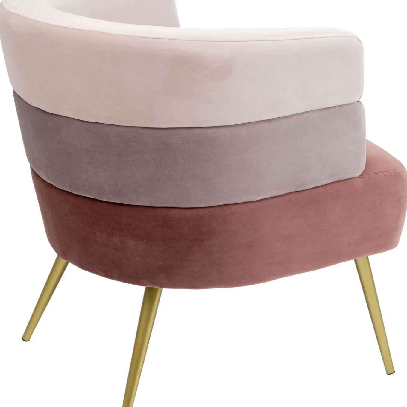 Fauteuil Sandwich Mauve