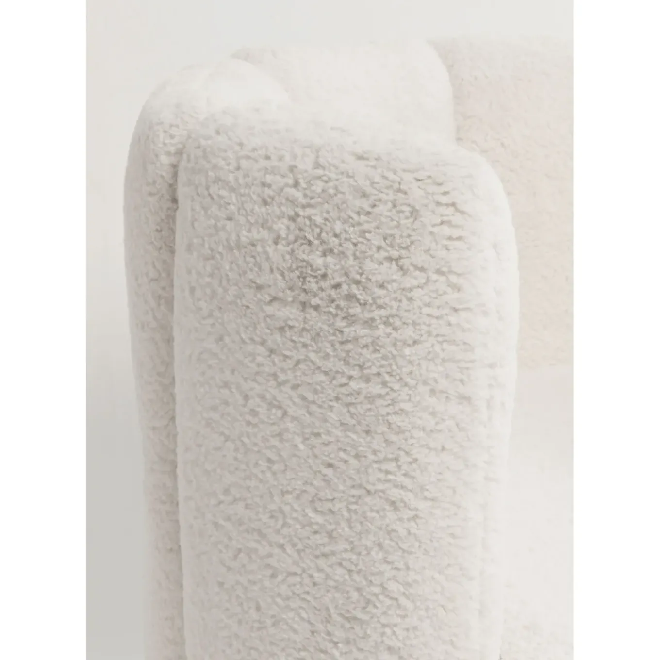 Fauteuil Silhouette Fur Blanc