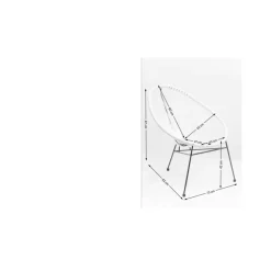 Fauteuil Spaghetti Nature