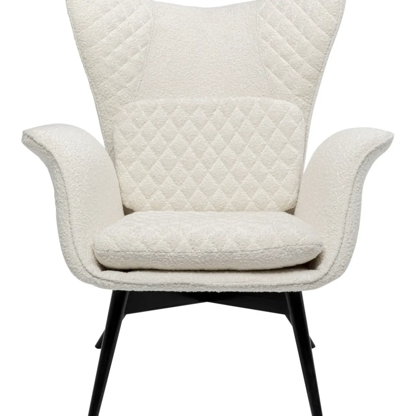 Fauteuil Tudor Boucle Creme
