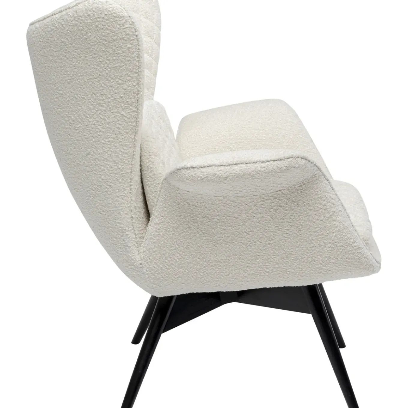 Fauteuil Tudor Boucle Creme