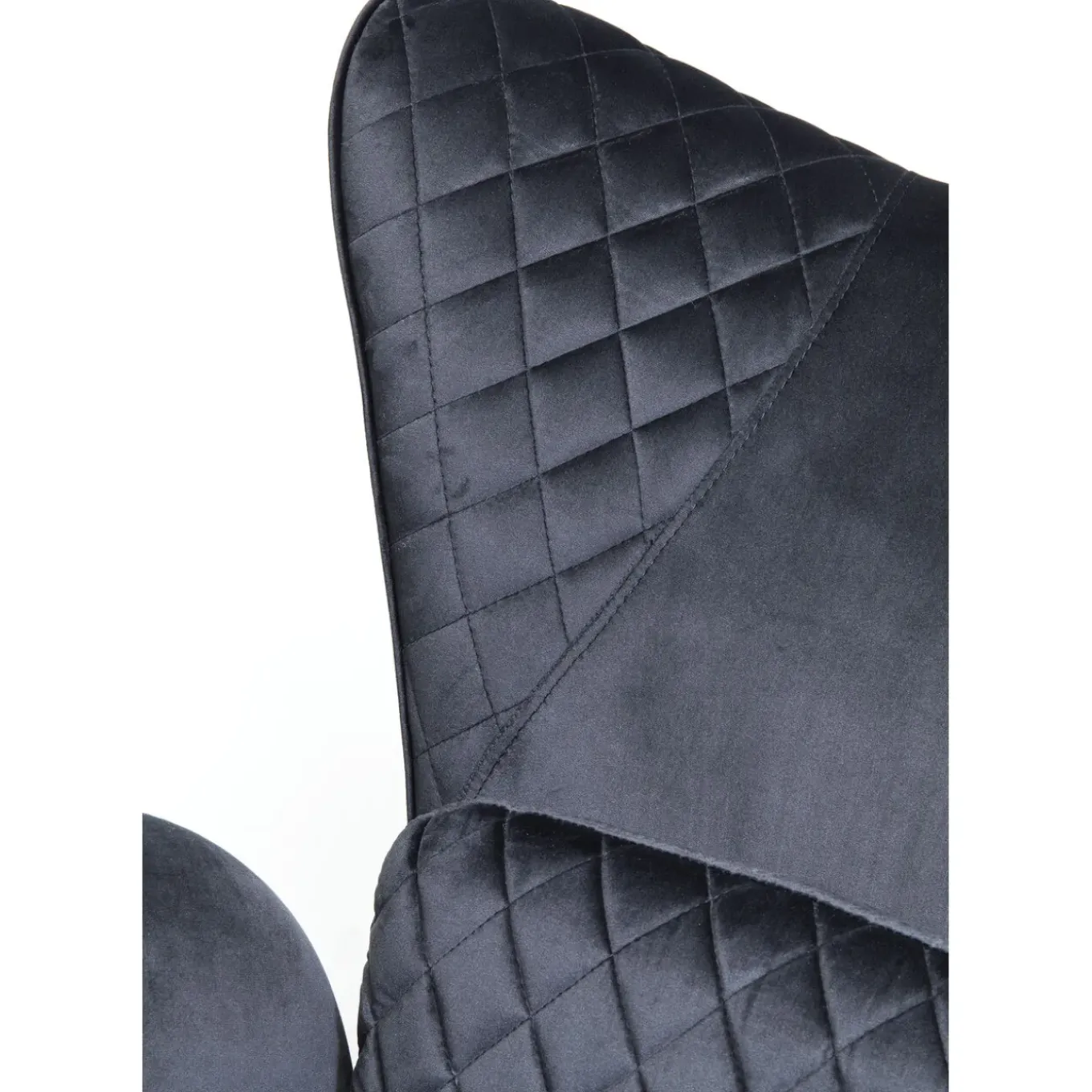 Fauteuil Tudor Velvet Noir