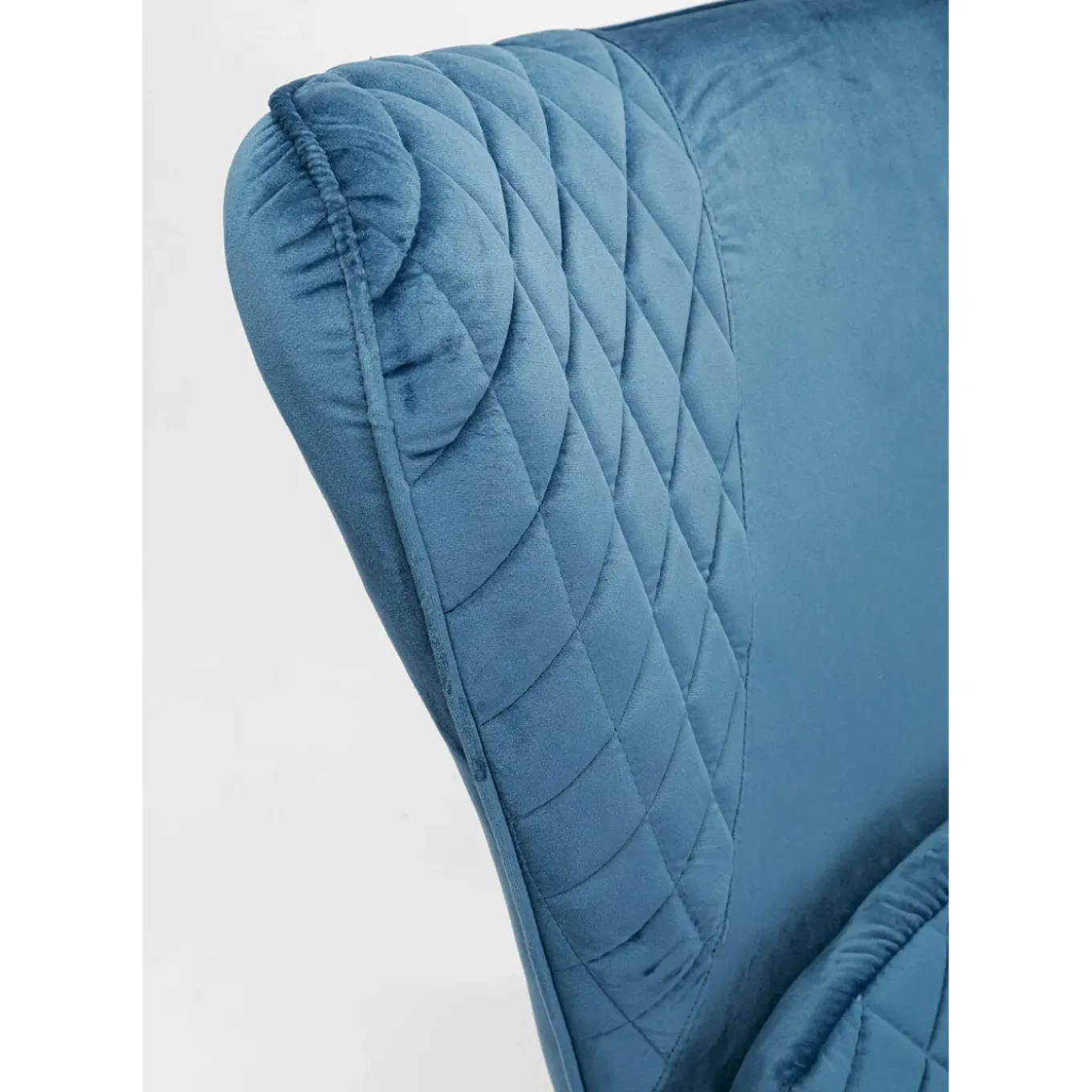 Fauteuil Tudor Velvet Petrol