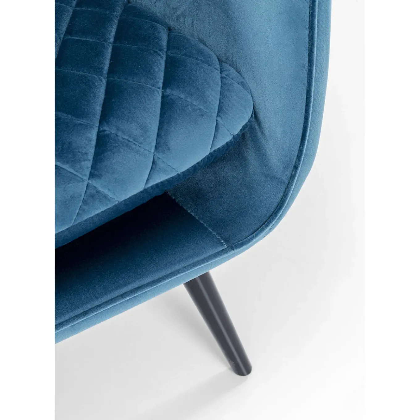 Fauteuil Tudor Velvet Petrol