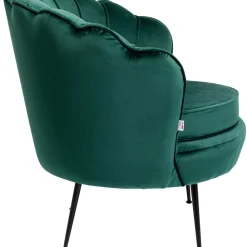 Fauteuil Water Lily Noir Vert Fonce