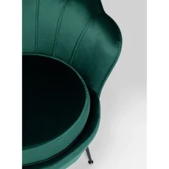 Fauteuil Water Lily Noir Vert Fonce